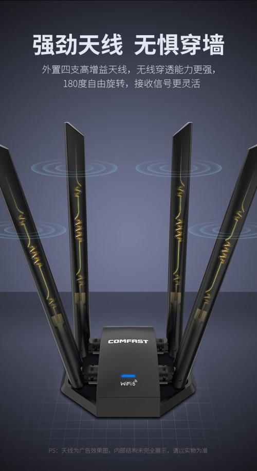 0外置天线WiFi6无线网卡 笔记本与台式机的高速无线新选择